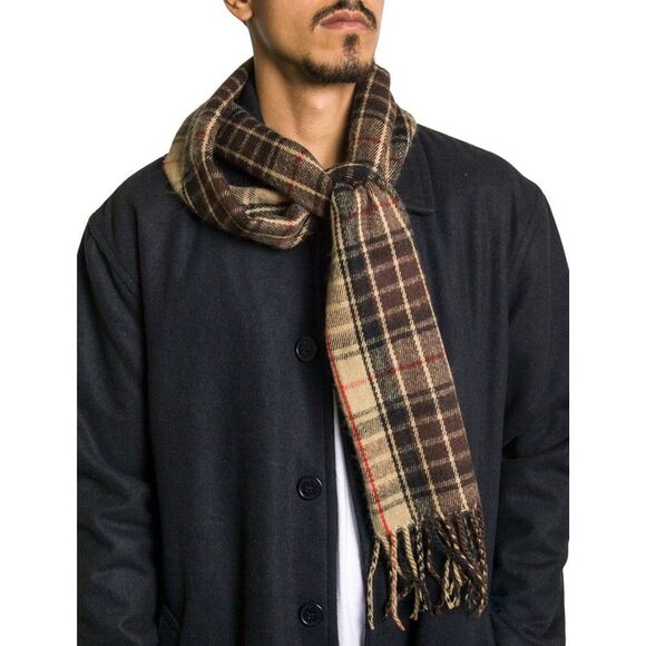 Alpine Swiss Mens Scarf Softer Than Cashmere Scarves Plaids Womens Winter Shawl - Picture 3 of 5